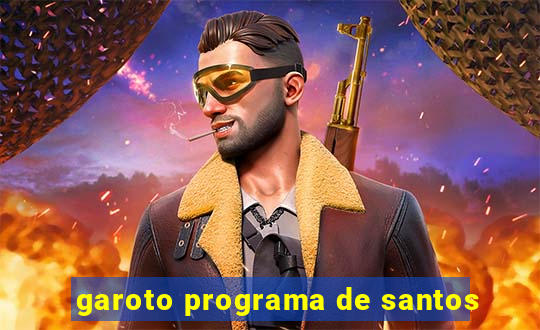 garoto programa de santos